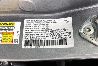2023 Honda Civic EX-L