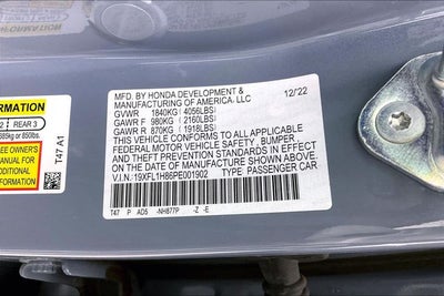 2023 Honda Civic Sport Touring