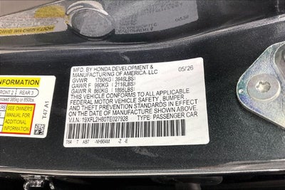 2026 Honda Civic Sport