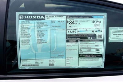 2026 Honda Civic Sport InStock