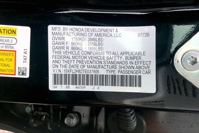 2026 Honda Civic Sport InStock