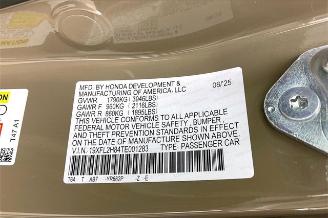 2026 Honda Civic Sport