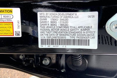 2026 Honda Civic Sport