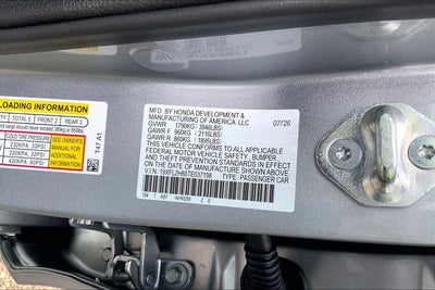 2026 Honda Civic Sport InStock