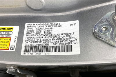 2024 Honda Civic Sport