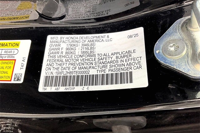 2026 Honda Civic Sport