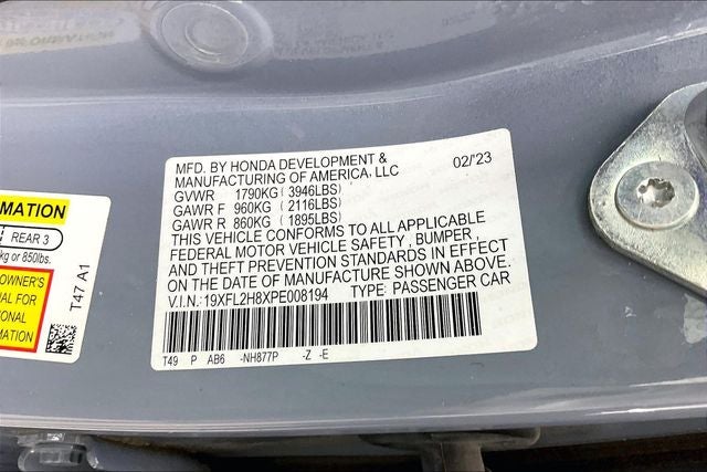 2023 Honda Civic Sport