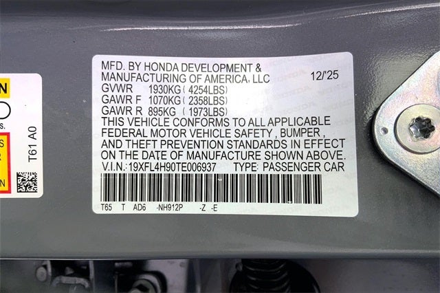 2026 Honda Civic Hybrid Sport Touring