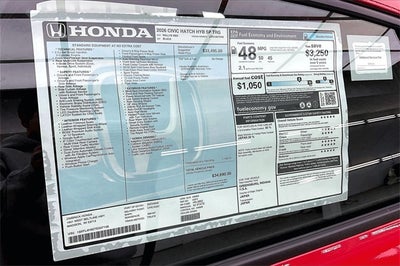 2026 Honda Civic Hybrid Sport Touring