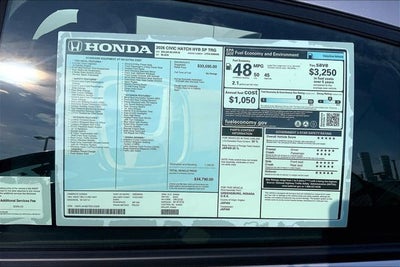 2026 Honda Civic Hybrid Sport Touring