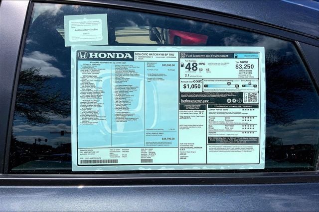 2026 Honda Civic Hybrid Sport Touring