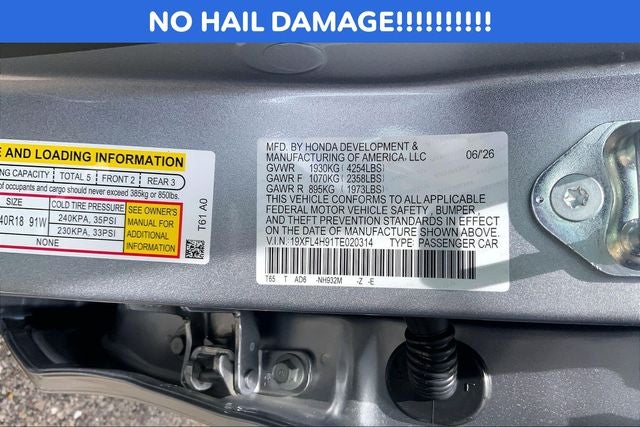 2026 Honda Civic Hybrid Sport Touring