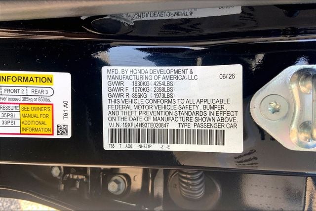 2026 Honda Civic Hybrid Sport Touring