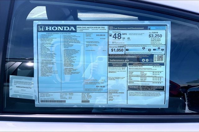 2026 Honda Civic Hybrid Sport Touring
