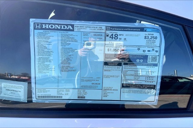 2026 Honda Civic Hybrid Sport Touring InStock
