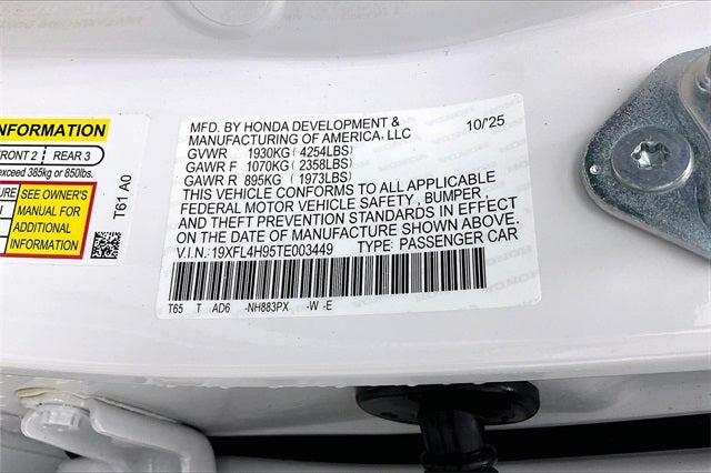 2026 Honda Civic Hybrid Sport Touring