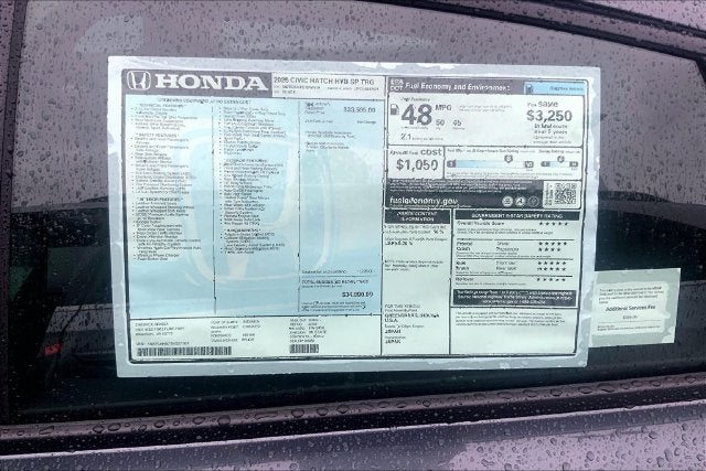 2026 Honda Civic Hybrid Sport Touring InStock
