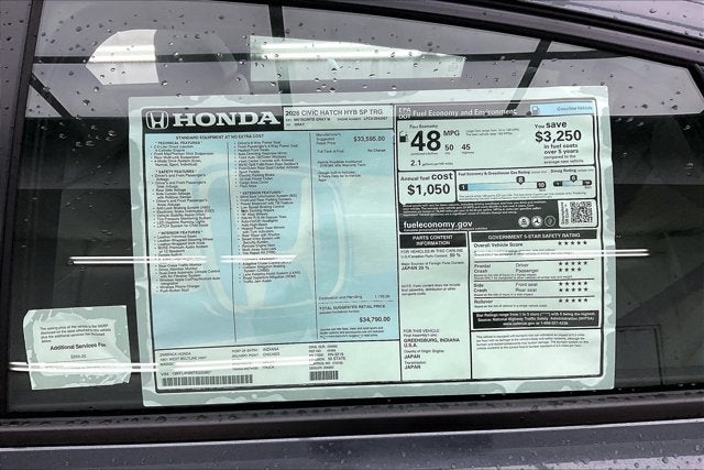2026 Honda Civic Hybrid Sport Touring InStock