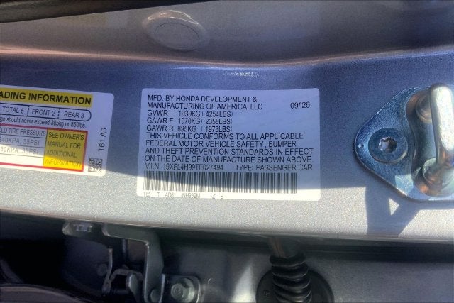 2026 Honda Civic Hybrid Sport Touring InStock