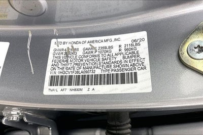 2020 Honda Accord Sport