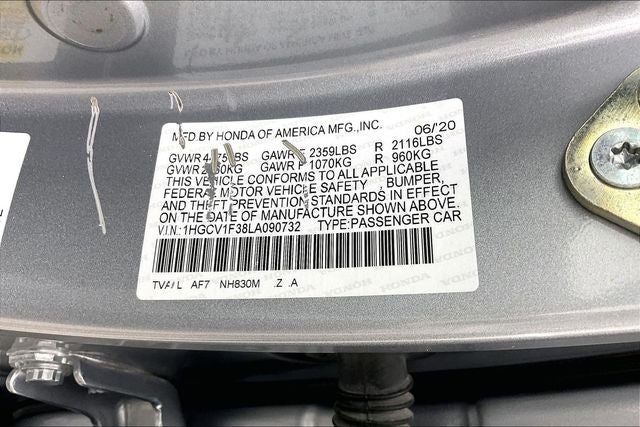 2020 Honda Accord Sport