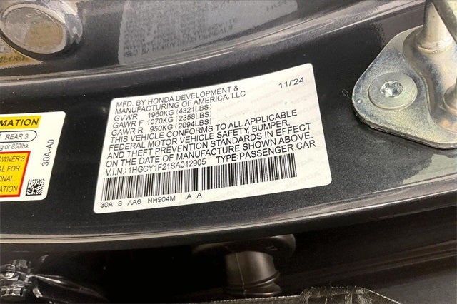 2025 Honda Accord LX