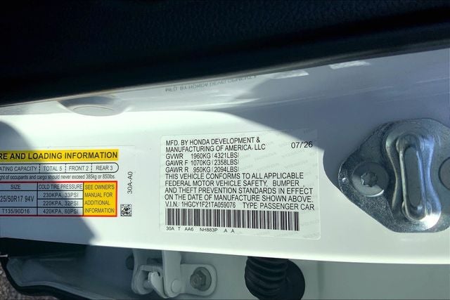 2026 Honda Accord LX