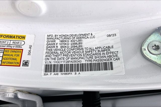 2023 Honda Accord LX