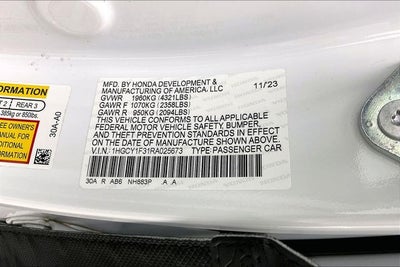 2024 Honda Accord EX