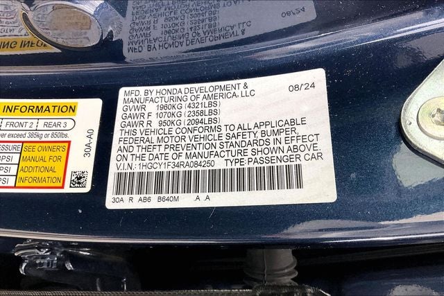 2024 Honda Accord EX