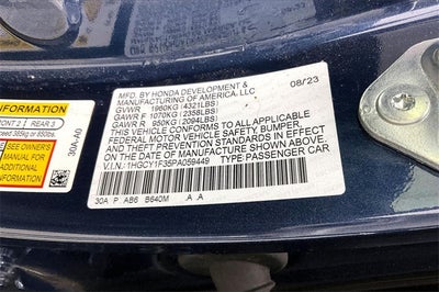 2023 Honda Accord EX