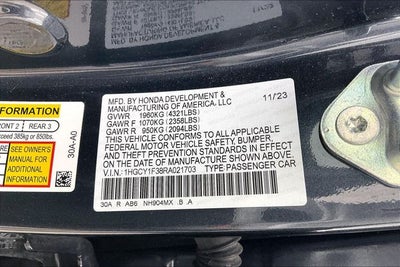 2024 Honda Accord EX