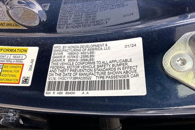 2024 Honda Accord EX