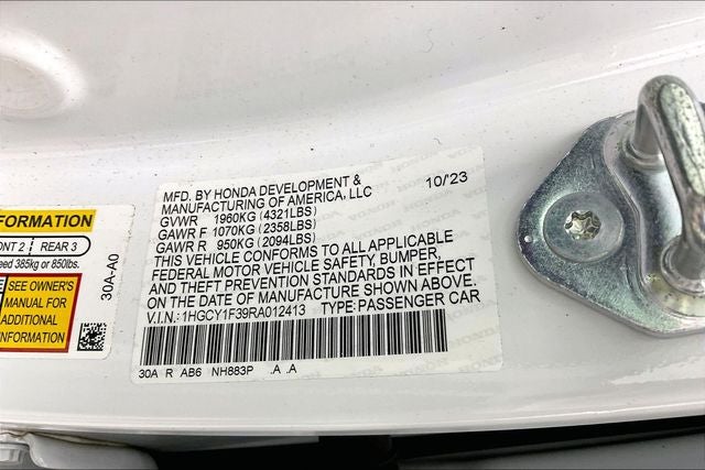 2024 Honda Accord EX