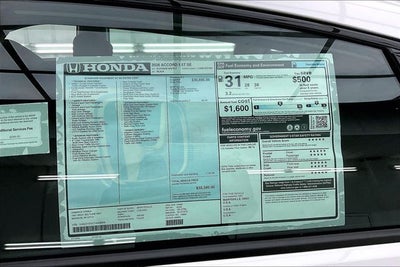 2026 Honda Accord SE