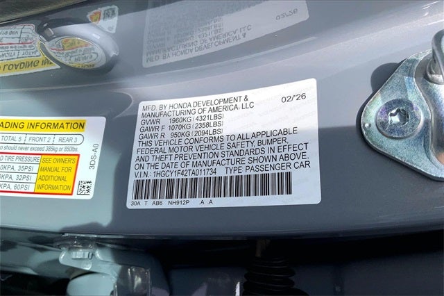 2026 Honda Accord SE