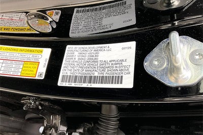 2025 Honda Accord SE