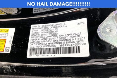 2026 Honda Accord SE