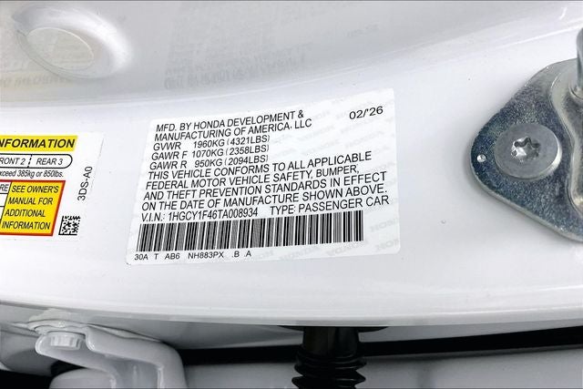 2026 Honda Accord SE