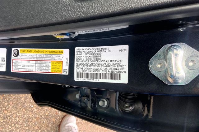 2026 Honda Accord SE InStock