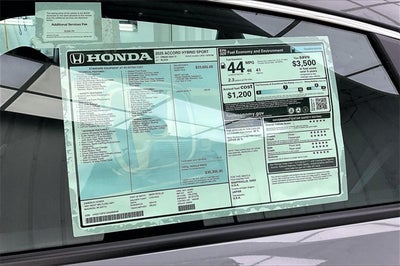 2025 Honda Accord Hybrid Sport