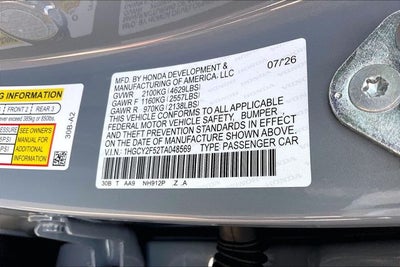 2026 Honda Accord Hybrid Sport InStock