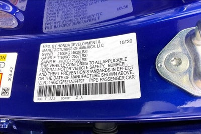 2026 Honda Accord Hybrid Sport InStock