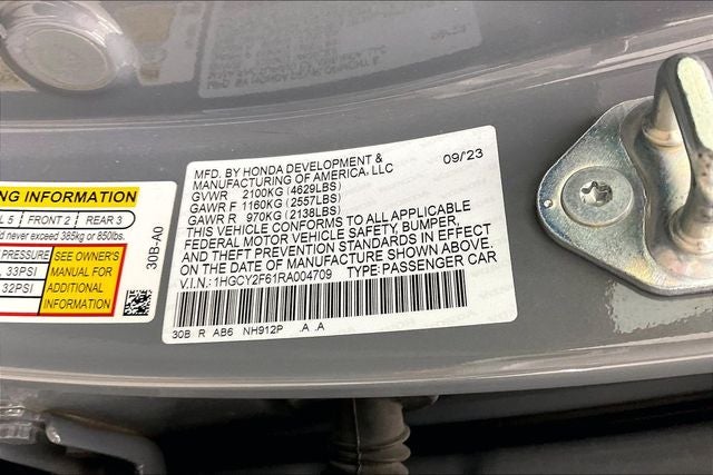 2024 Honda Accord Hybrid EX-L
