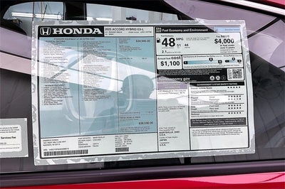 2025 Honda Accord Hybrid EX-L