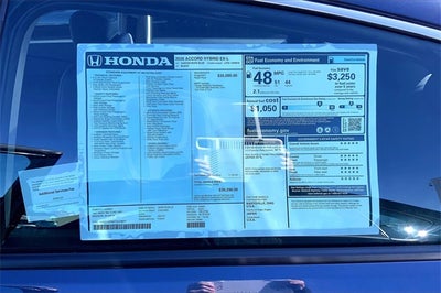 2026 Honda Accord Hybrid EX-L