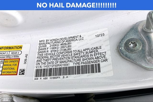 2024 Honda Accord Hybrid EX-L