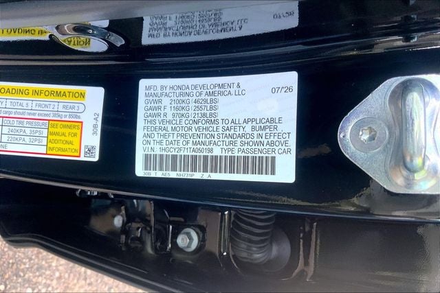 2026 Honda Accord Hybrid Sport-L