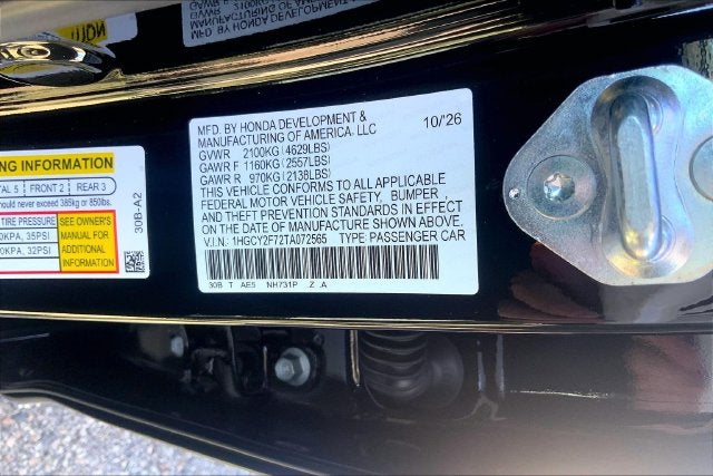 2026 Honda Accord Hybrid Sport-L InStock