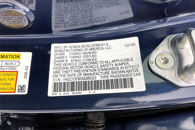 2025 Honda Accord Hybrid Touring